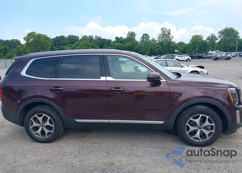 2020 Kia Telluride Ex z USA, uszkodzony, nr VIN 5XYP3DHCXLG014241